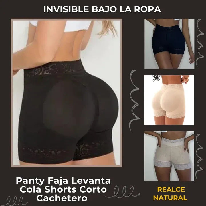 🌟2 unid Short Faja Levanta Cola Cachetero – ¡Transforma Tu Silueta con Comodidad y Estilo! 💃