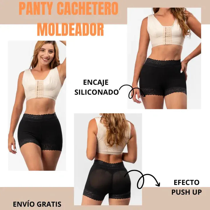 🌟2 unid Short Faja Levanta Cola Cachetero – ¡Transforma Tu Silueta con Comodidad y Estilo! 💃