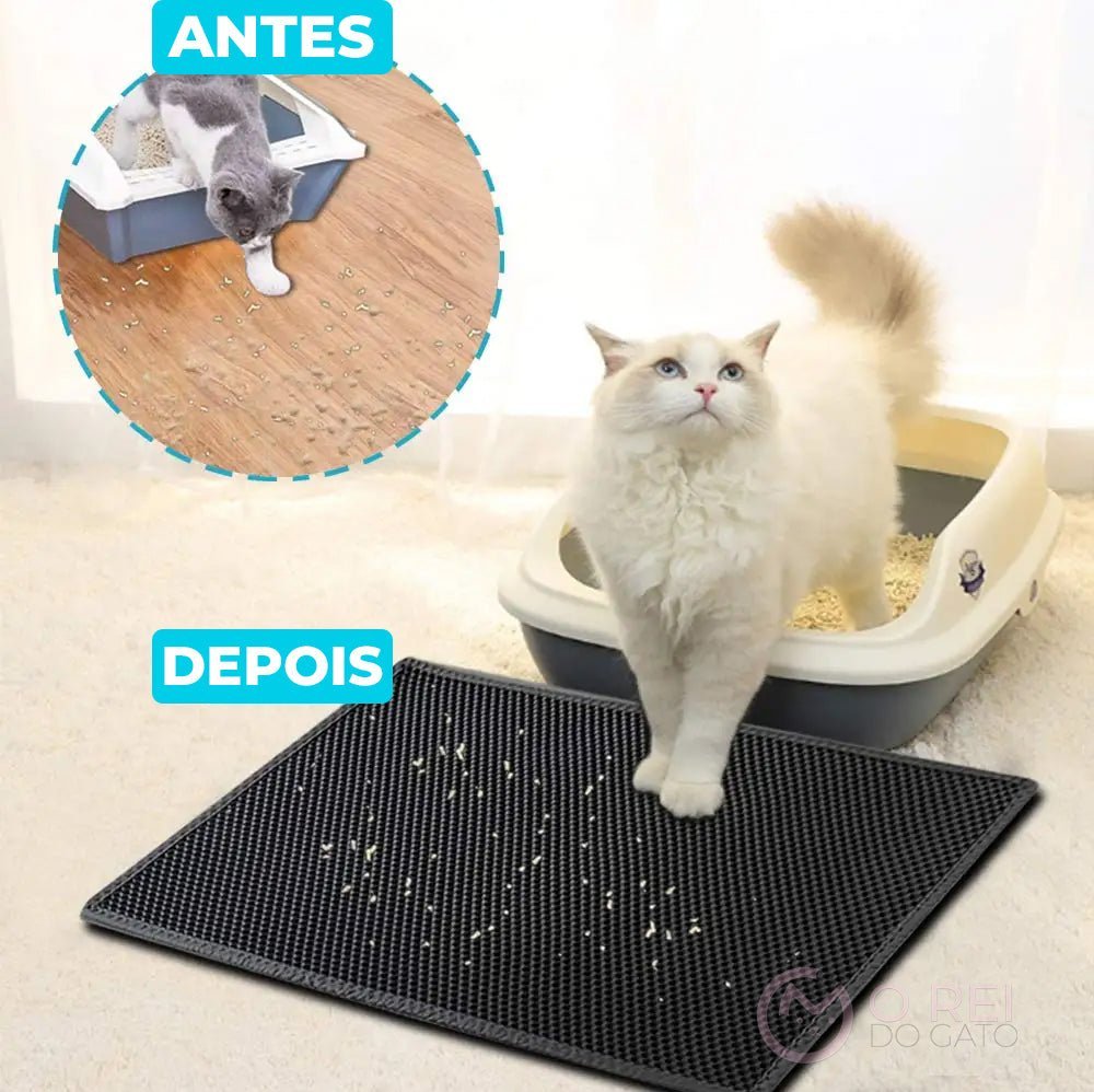 🐾 Alfombrilla para arena para gatos: ¡la solución perfecta para los gatos que buscan limpieza y comodidad! 🌟